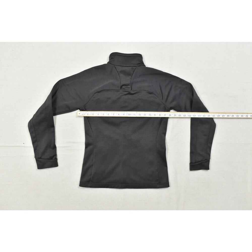 The North Face Womens Small Black Agave Fleece Full Zip Jacket Softshell S - Picture 3 of 8